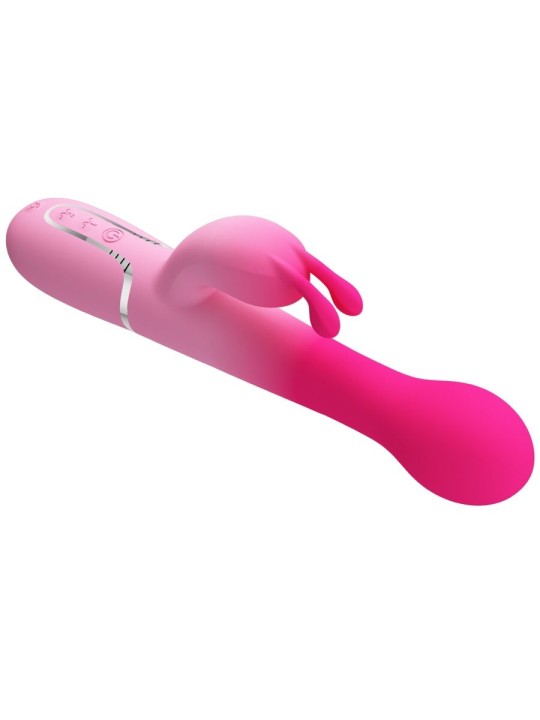 PRETTY LOVE - DEJON 3 IN 1 MULTIFUNCTIONELE KONIJNENVIBRATOR ROZE