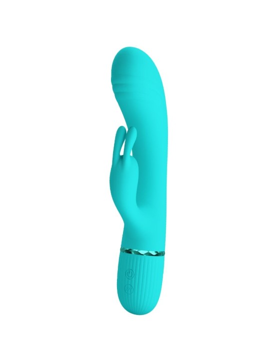 PRETTY LOVE - SCOCCO VIBRATOR RABBIT TÜRKIS