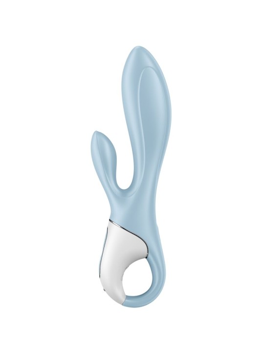 SATISFYER - LUCHTPOMP BUNNY 1 KONIJN OPBLAASBARE VIBRATOR BLAUW