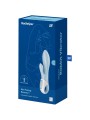 SATISFYER - AIR PUMP BUNNY 1 VIBRADOR INFLABLE RABBIT AZUL
