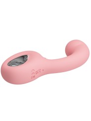 PRETTY LOVE - ERYNNYES G-SPOT VIBRATOR + CLITORIS STIMULATOR 10 VIBRAT