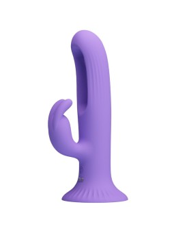 PRETTY LOVE - KILLMOULIS VIBRADOR RABBIT 12 MODOS DE VIBRACIÓN MORADO
