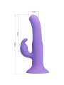 PRETTY LOVE - VIBRADOR DE COELHO KILLMOULIS 12 MODOS DE VIBRAÇÃO ROXO
