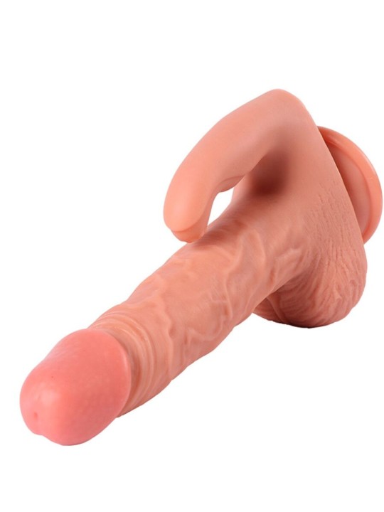 SHEQU - HAYDEN DILDO E ESTIMULADOR DE CLITÓRIS COM VIBRAÇÃO E CONTROLE