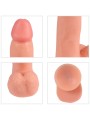 SHEQU - ADAM VIBRATOR DILDO WITH REMOTE CONTROL 21 CM