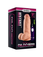 SHEQU - RED EAGLE DILDO VIBRADOR CON CONTROL REMOTO 17 CM
