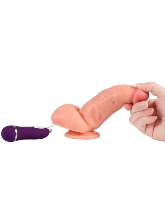 SHEQU - SOLDIER VIBRATOR DILDO WITH REMOTE CONTROL 16 CM