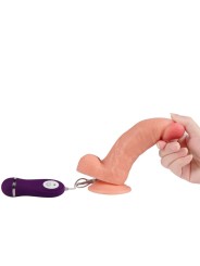 SHEQU - IRON DRAGON VIBRATOR DILDO WITH REMOTE CONTROL 17.5 CM