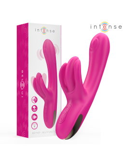 INTENSE - BRITNEY MULTIFUNCTIONELE KONIJN VIBRATOR 23 CM ROZE