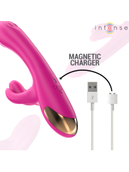 INTENSE - VIBRATORE MULTIFUNZIONE CONIGLIO BRITNEY 23 CM ROSA