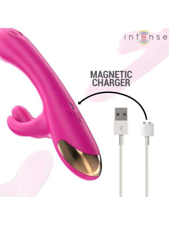 INTENSE - BRITNEY MULTIFUNCTIONELE KONIJN VIBRATOR 23 CM ROZE