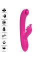 INTENSE - CHRISTINA MULTIFUNKTIONS-RABBIT-VIBRATOR 22,5 CM ROSA