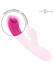 INTENSE - CHRISTINA MULTIFUNKTIONS-RABBIT-VIBRATOR 22,5 CM ROSA
