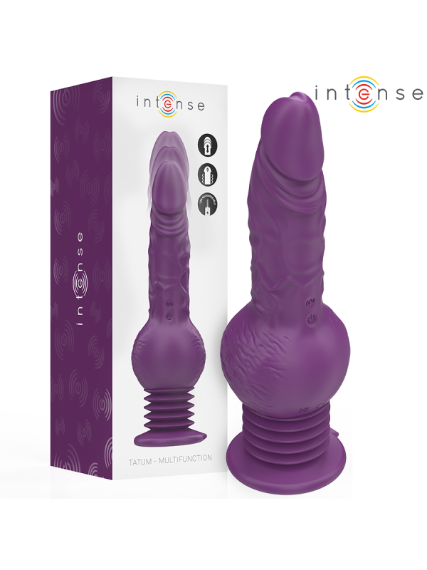 INTENSE - TATUM MULTIFUNKTIONSVIBRATOR MIT AUF- UND ABVIBRATION 24 CM 
