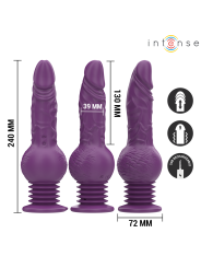 INTENSE - TATUM MULTIFUNKTIONSVIBRATOR MIT AUF- UND ABVIBRATION 24 CM 