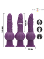 INTENSE - TATUM VIBRADOR MULTIFUNCIÓN CON VIBRACIÓN UP AND DOWN 24 CM 