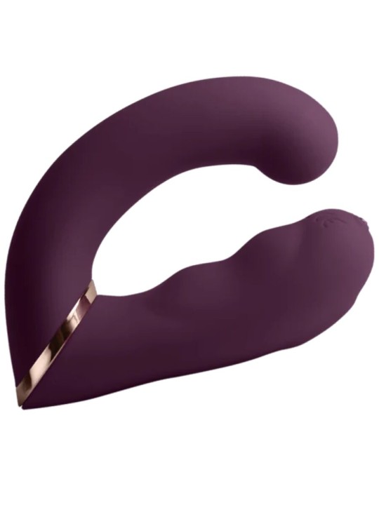 ROCKS-OFF - GEMINI DUAL VIBRATOR G-SPOT KLITORIS STIMULATOR LILA