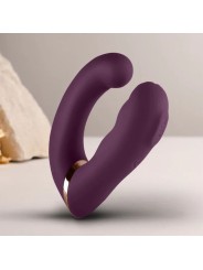 ROCKS-OFF - GEMINI DUAL VIBRATOR G-SPOT KLITORIS STIMULATOR LILA