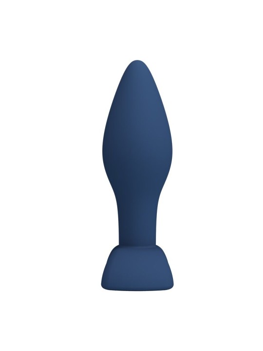 MR PLAY - CONISCHE SILICONEN ANALE PLUG BLAUW L