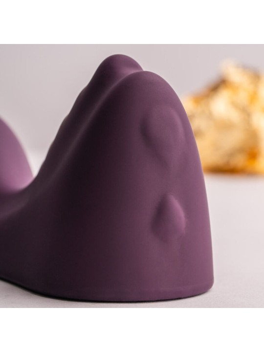 ROCKS- OFF - RUBY GLOW VIBRADOR SIT-ON MORADO