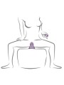 ROCKS-OFF - VIBRATORE VIOLA RUBY GLOW DA SEDERE