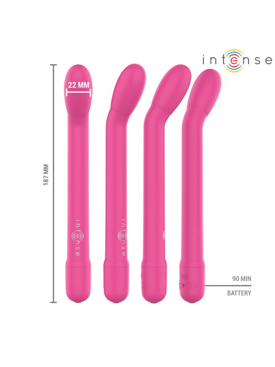 INTENSE - KARLIE ESTIMULADOR PUNTO-G RECARGABLE ROSA
