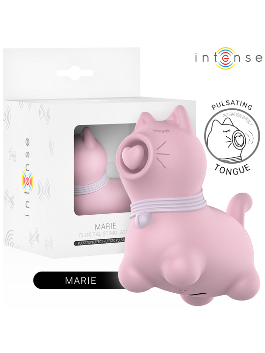 INTENSE - MARIE PINK PULSATION EFFECT TONGUE STIMULATOR