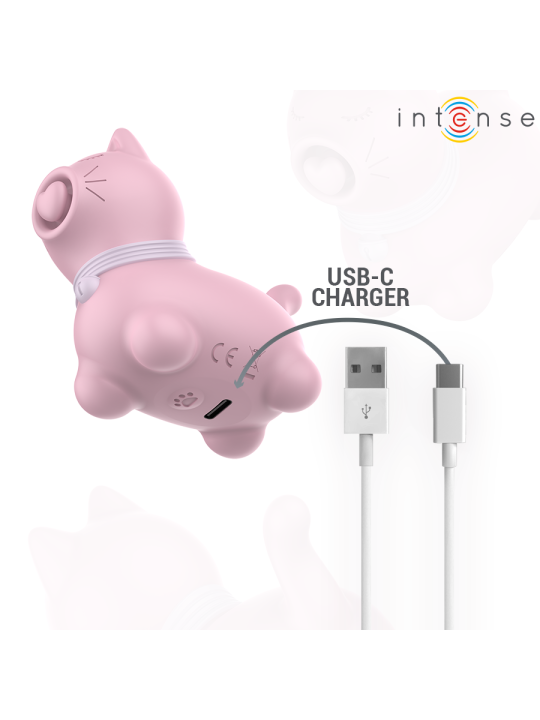 INTENSE - STIMULATEUR DE LANGUE EFFET PULSATION MARIE PINK