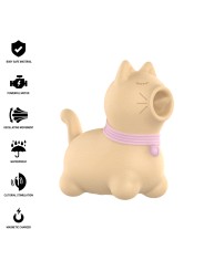 INTENSE - TOULOUSE STIMULATOR WITH 360º ROTATING TONGUE YELLOW