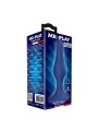 MR PLAY - CONISCHE SILICONEN ANALE PLUG BLAUW XL