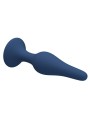 MR PLAY - CONISCHE SILICONEN ANALE PLUG BLAUW XL