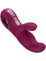 FUN FACTORY - VIBRATORE MISS BI RABBIT ROSSO VINO