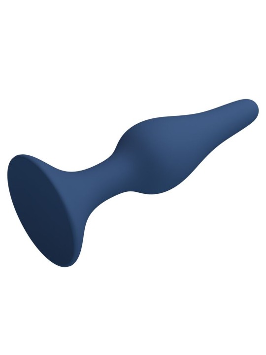 MR PLAY - PLUG ANALE SLIM IN SILICONE BLU L