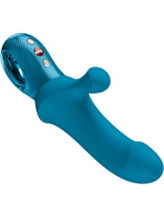 FUN FACTORY - BI STRONIC CURVE CONEJO ESTIMULADOR DE EMPUJE AGUAMARINA