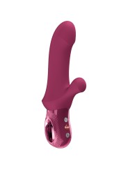 FUN FACTORY - BI STRONIC CURVE THRUSTING RABBIT PULSATORS ROUGE VIN