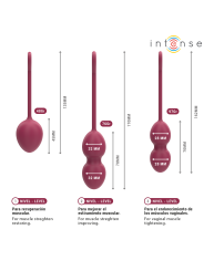 INTENSE - CHARLI KEGEL BALLENSET BOURGONDIË