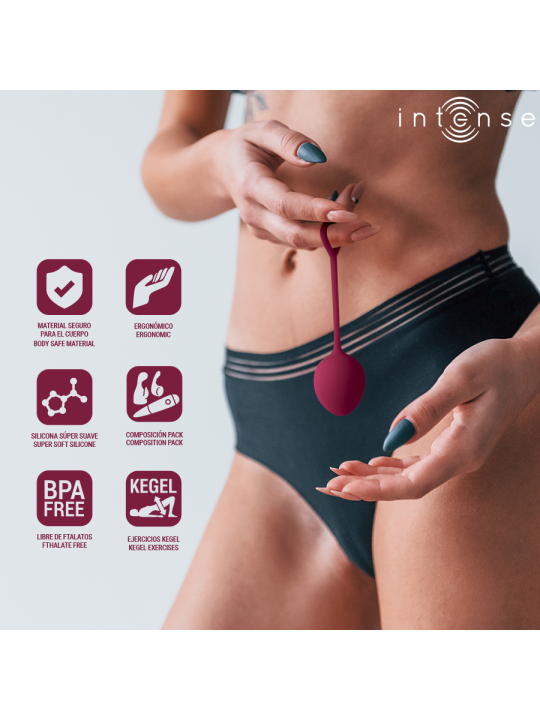 INTENSE - KIT PALLINE KEGEL CHARLI BORDEAUX