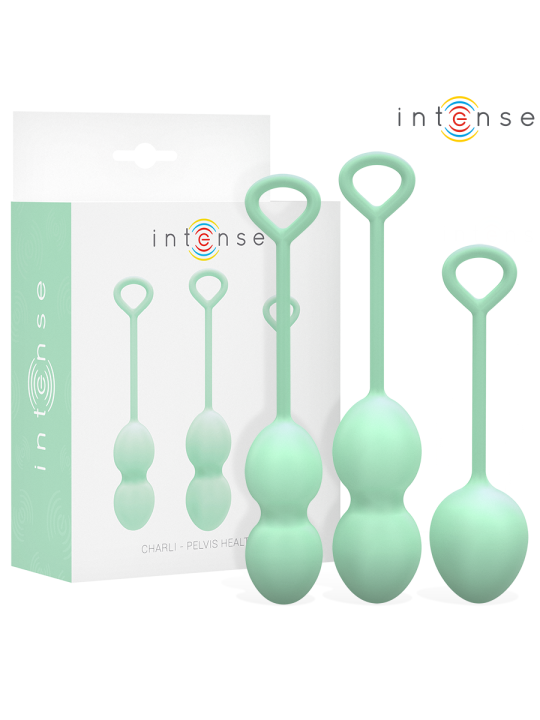 INTENSE - CHARLI KEGEL BALLENSET LICHTGROEN