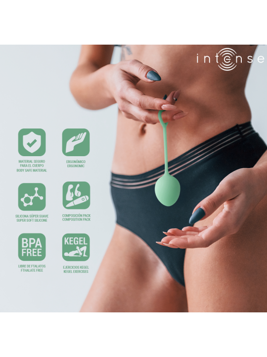 INTENSE - CHARLI KEGEL BALLENSET LICHTGROEN