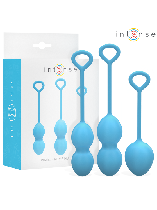 INTENSE - CHARLI KEGEL BALLENSET BLAUW