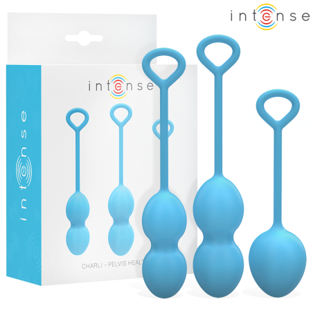 INTENSE - CHARLI KEGEL BALLENSET BLAUW
