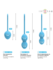 INTENSE - CHARLI KEGEL BALL KIT BLEU