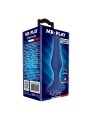 MR PLAY - PLUG ANAL FINO DE SILICONE AZUL TAMANHO S