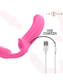 INTENSE - AMY DUBBELE VIBRATOR 20 CM ROZE AFSTANDSBEDIENING