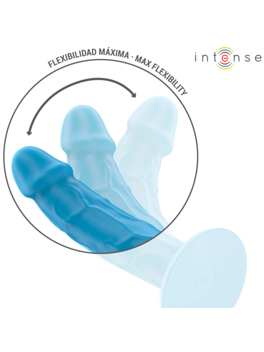 INTENSE - PHOEBE REALISTISCHER VIBRATOR 10 VIBRATIONEN BLAUE FERNBEDIE