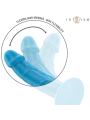 INTENSE - PHOEBE REALISTIC VIBRATOR 10 VIBRATIONS BLUE REMOTE CONTROL