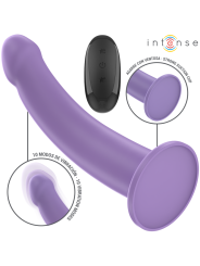 INTENSE - EDDIE VIBRATOR 17,5 CM 10 VIBRATIES PAARSE AFSTANDSBEDIENING