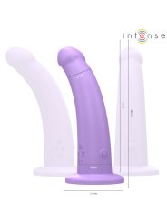 INTENSE - VIBRATORE EDDIE 17,5 CM 10 VIBRAZIONI VIOLA TELECOMANDO