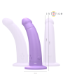 INTENSE - EDDIE VIBRATOR 17,5 CM 10 VIBRATIES PAARSE AFSTANDSBEDIENING