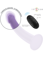 INTENSE - EDDIE VIBRATOR 17,5 CM 10 VIBRATIES PAARSE AFSTANDSBEDIENING
